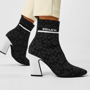 Coach Tasha Sig Knit Booti